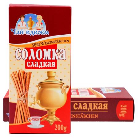 Snack Sweet Straws Tea for Two 200g