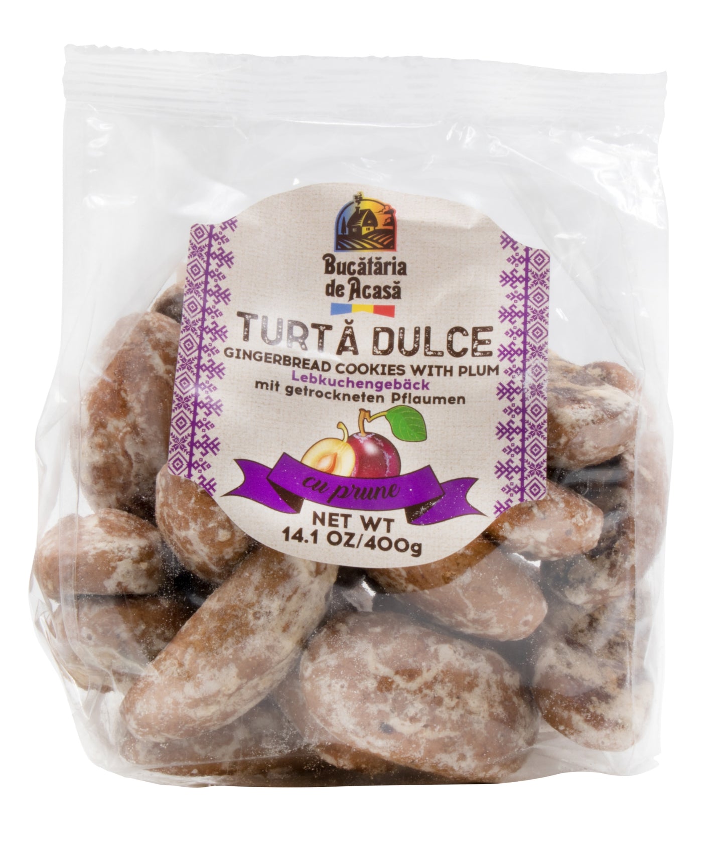 Gingerbread with Plum Filling Bucataria de Acasa 400g