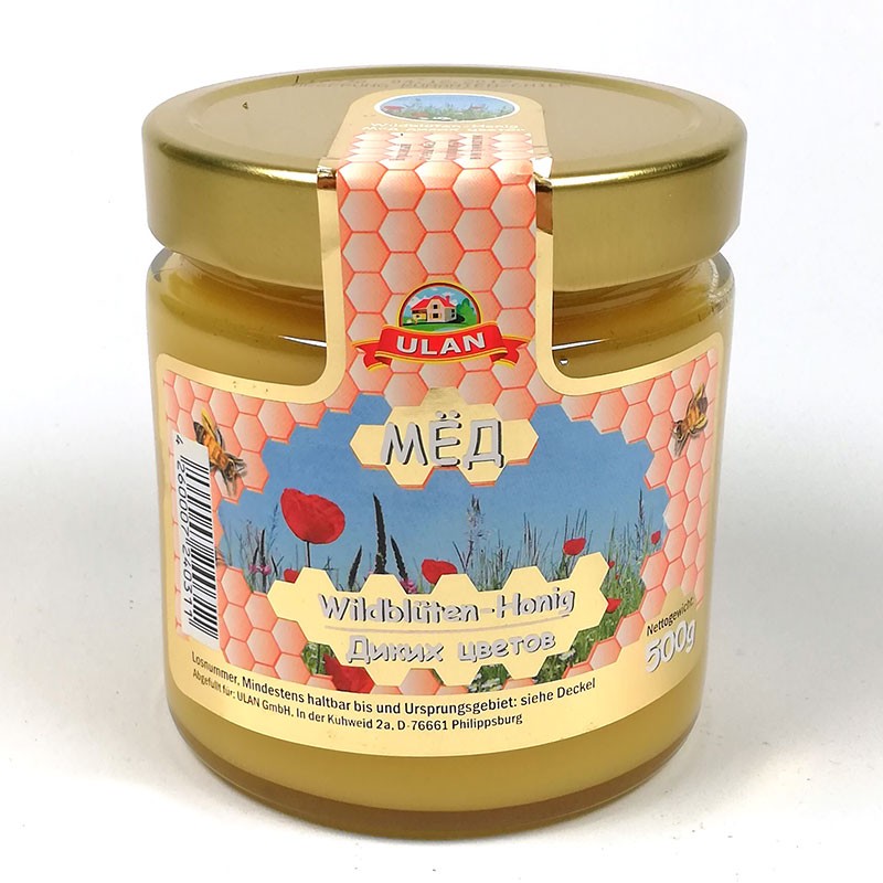 Ulan Wildflower Honey Cream, 500g