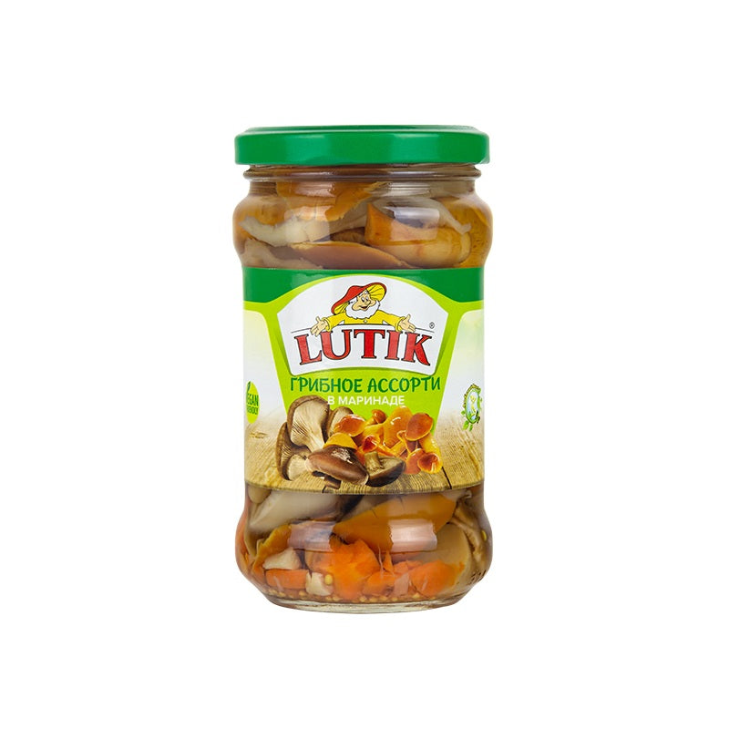 Lutik Assorted Mushroom in Marinade, 314g