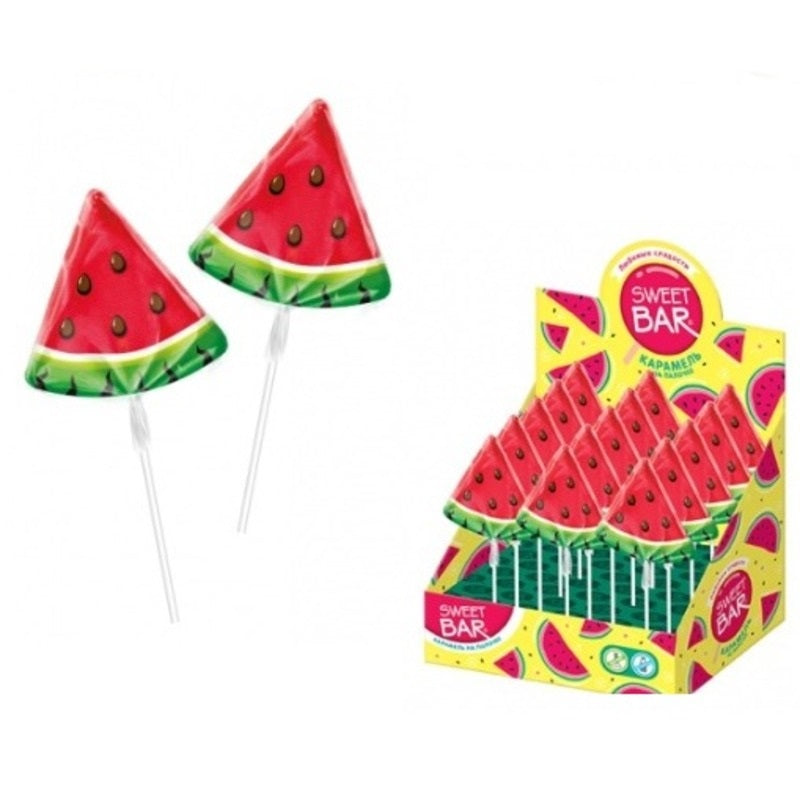Caramel Sweet Bar watermelon on stick 40g