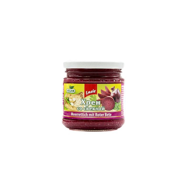 EMELYA Horseradish with Beetroot, 180g