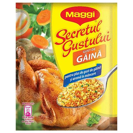 RO Maggi seasoning with chicken flavor 75g