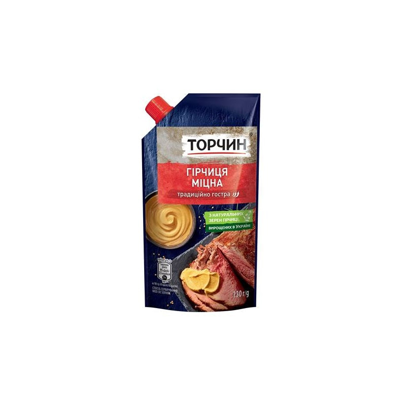Torchin Mustard Strong Spicy, 130g