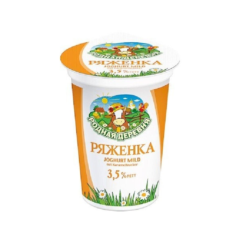 Ryazhenka "Native Village" 3.5% fat 500ML