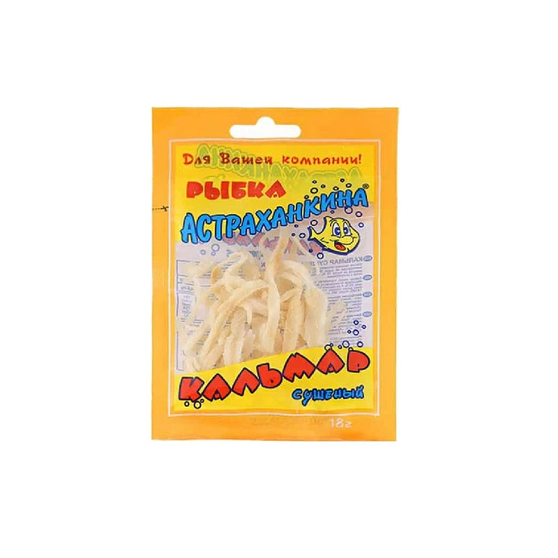 Astrakhan Dried Squid Stripes, 18g