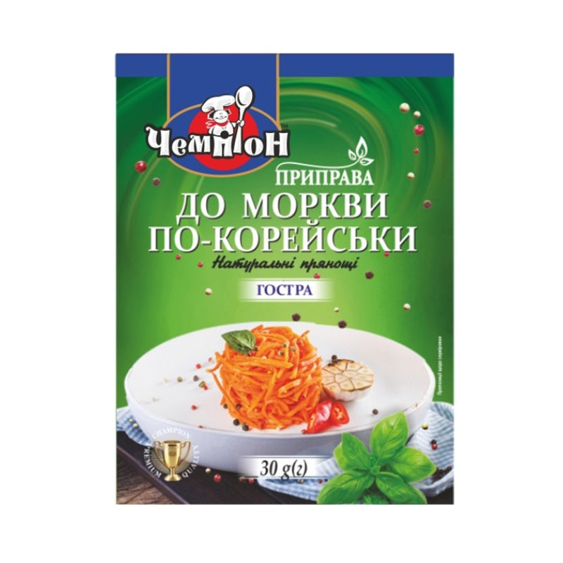 "Champion" Seasoning for Korean Carrots Spicy, 30g