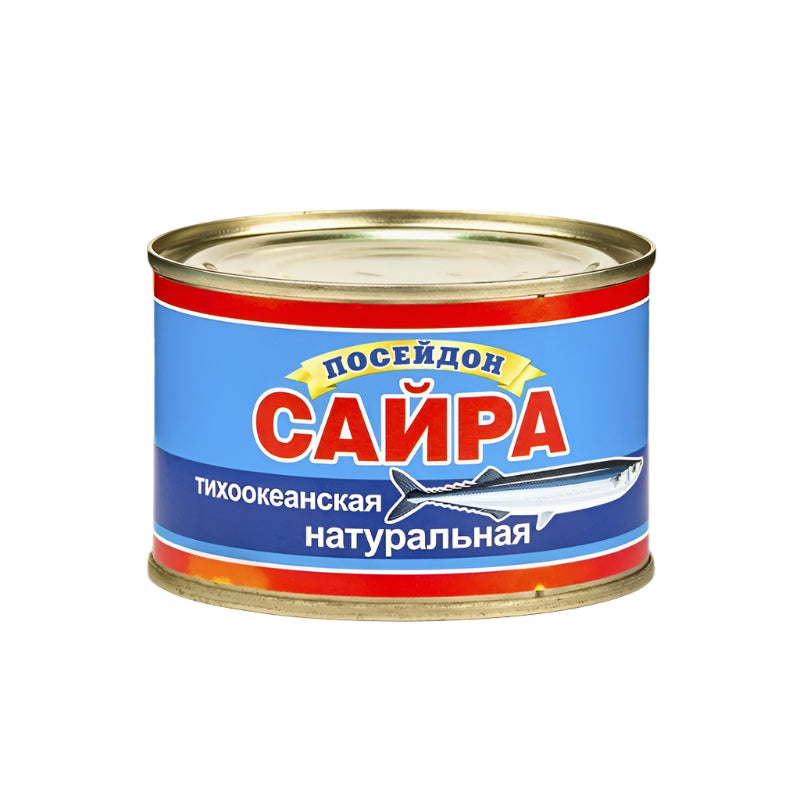 Poseidon Saury natural, 230g