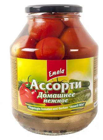 Emela Assorti (Tomaten+Gurken) hausgemacht 1630g