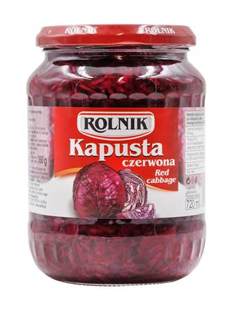 PL Rolnik Pickled Red Cabbage Salad 680g