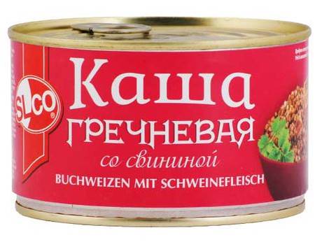 SLCO buckwheat with pork 400g