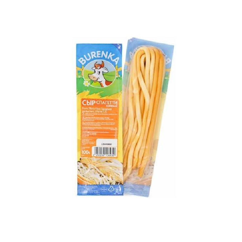 Burenka Smoked Kosiczka Spaghetti Cheese 27% Fat, 100g