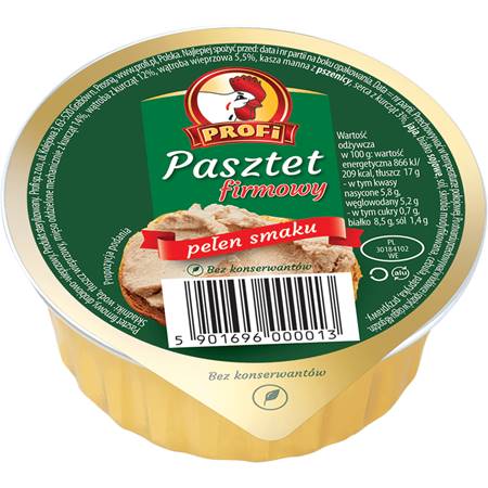 PL professional poultry pâté house style 131g