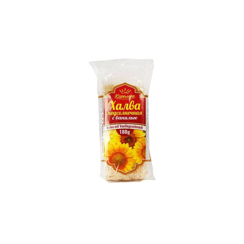 Korolewa Halva Sunflower Seeds Vanilla 180g