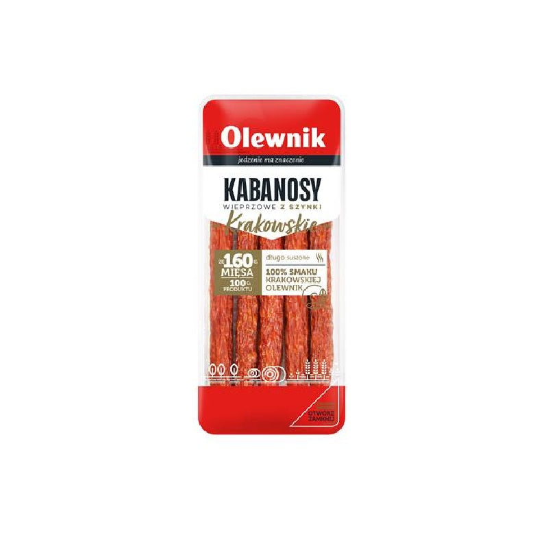 Olewnik Enjoy Kabanos Krakowskie Pork, 90g