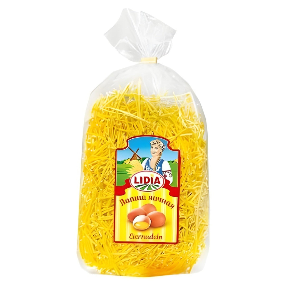 Lidia 4-Egg Sliced Noodles 500g