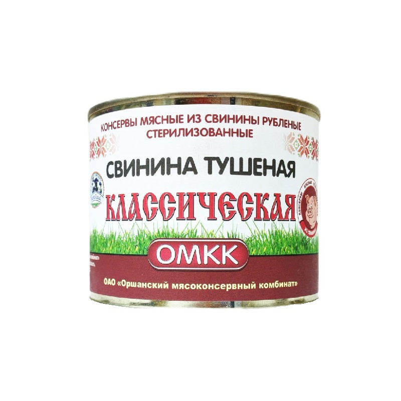 OMKK Canned Classic Stewed Pork, 525g