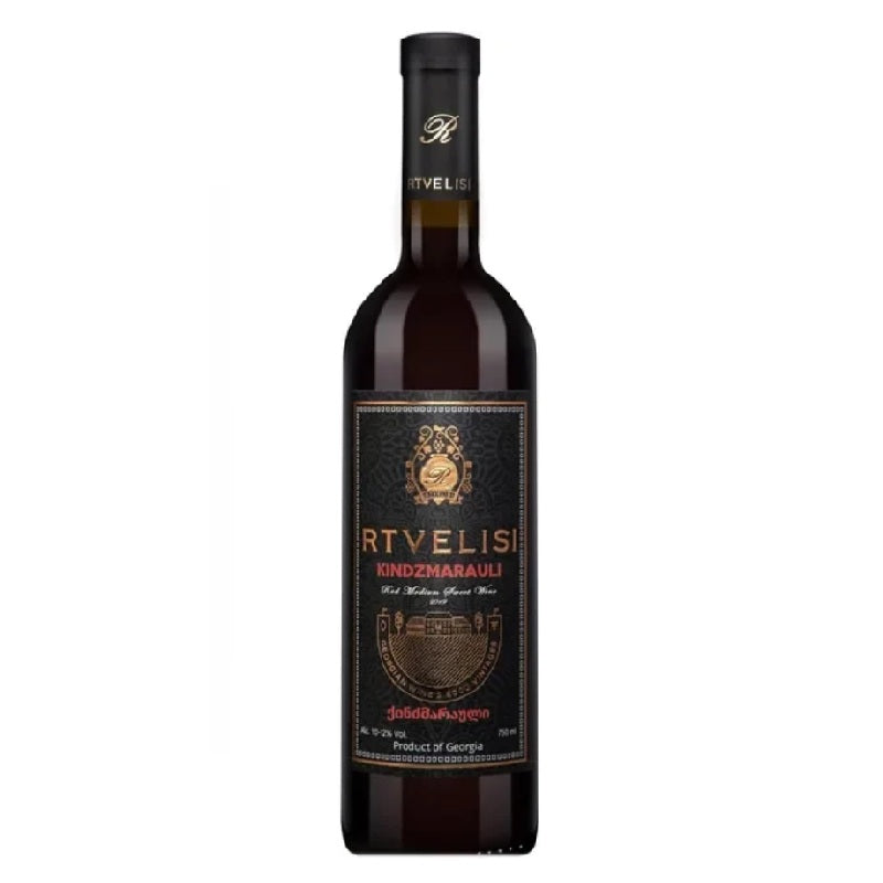 Georgian Rtvelisi Kindzmarauli Red Semi-Sweet 11-13%, 0.75L