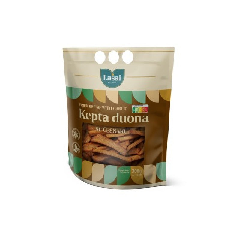 LASAI Fried Bread Sticks with Garlic, 300g