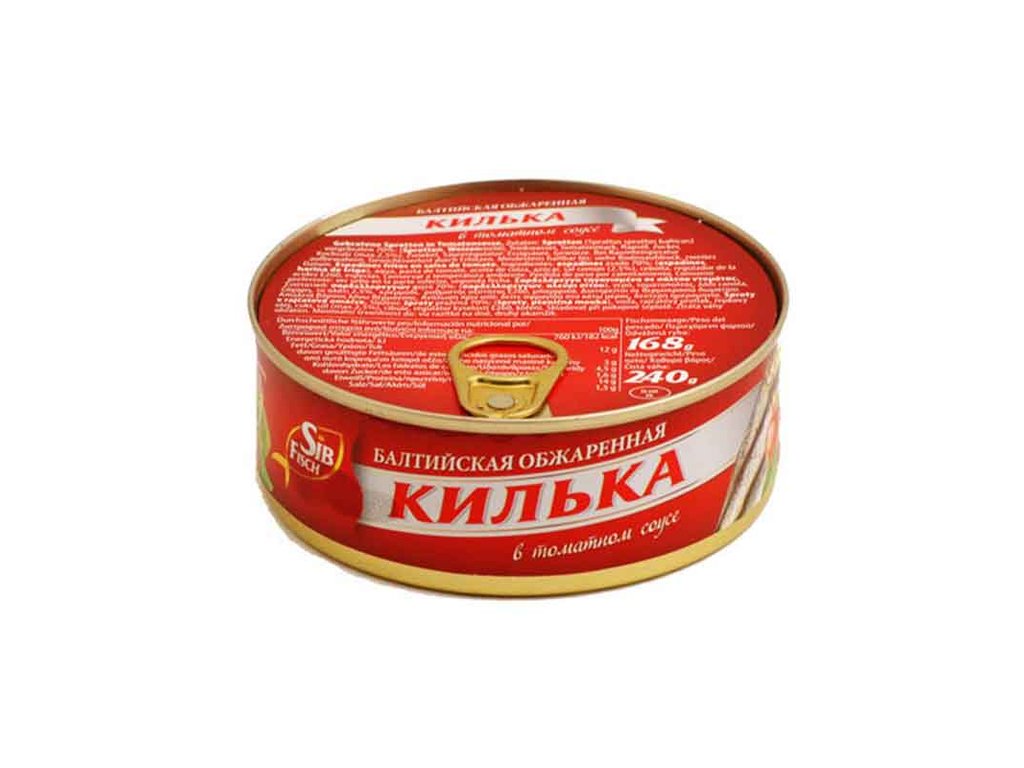 SibFisch Sprats/Kilka gebr.in Tom.Sosse 240g