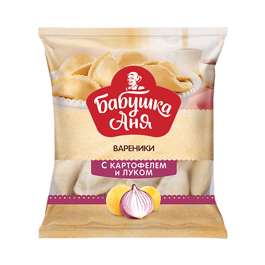 Vareniki "Grandmother Anya" with potatoes and onions 430g