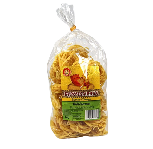 Egg noodles "Nest" from "Kurochka Ryaba" - 500g