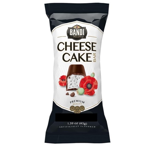 Cheesecake BANDI FOODS, 45g