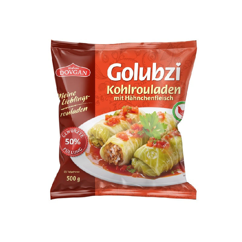 DOVGAN Golubzi Cabbage Rolls with Chicken, 500g