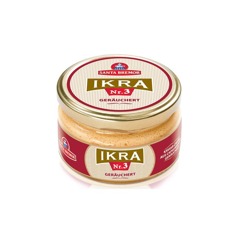 "Santa Bremor" Smoked Capelin Caviar No3. 160g