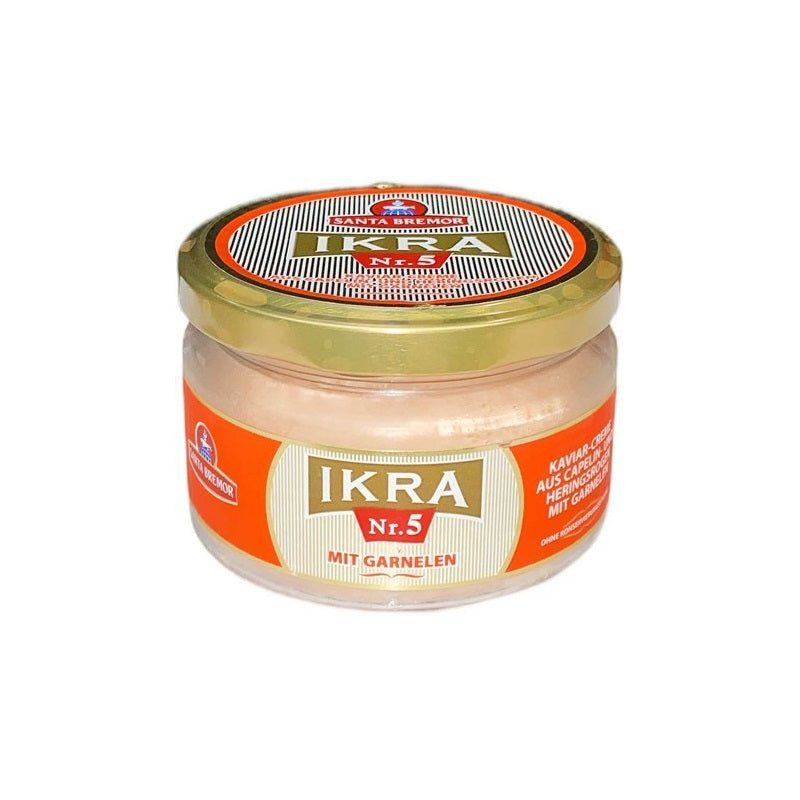 "Santa Bremor" Capelin Caviar Cream with Shrimps No.5 160g