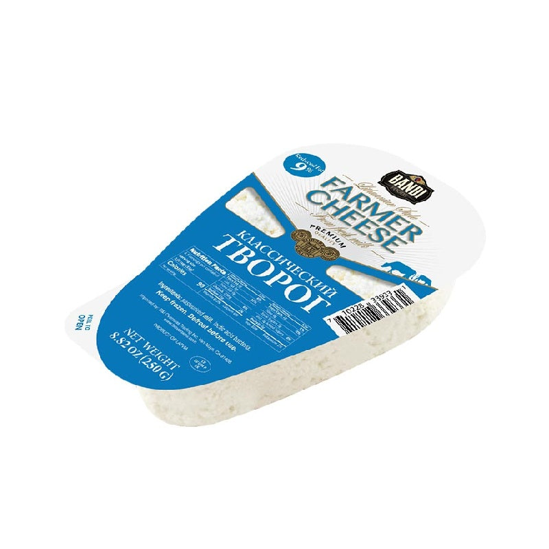 Lithuanian Farmer Cheese 9% Fat 250g