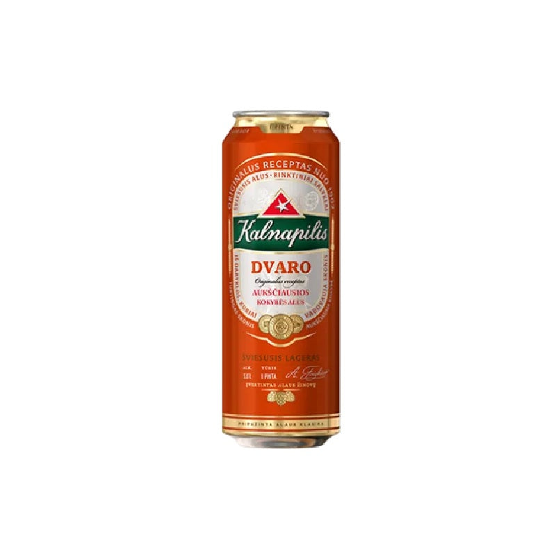 Beer Kalnapilis Dvaro 5.0% 0.568L (can)