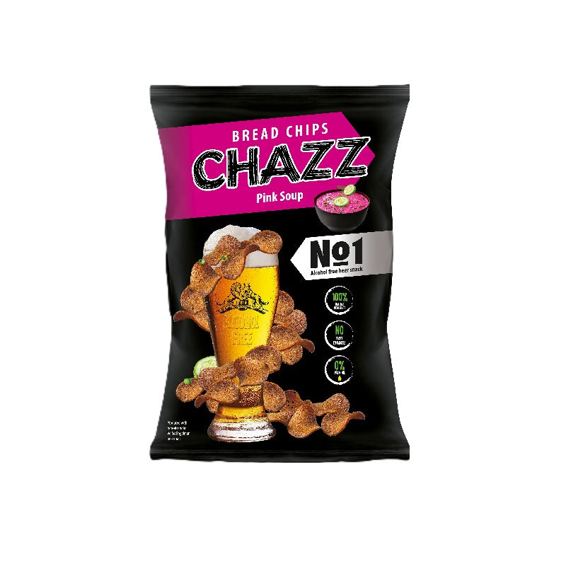 Bread chips Pink soup flavour100g