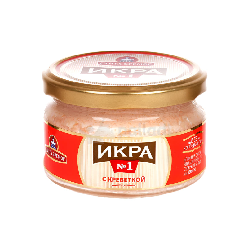 Delicious Caviar №1 Ikrima with Shrimp, 180g