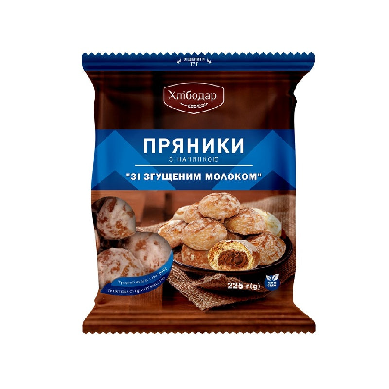 Gingerbread Honey Biscuits with Condensed Milk, 225g