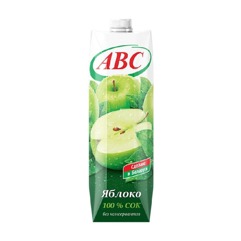 Pure apple juice 1L (100% juice without preservatives)
