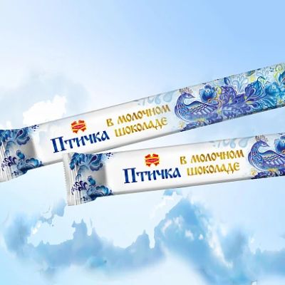 GLAZED CANDIES “BIRD IN MILK CHOCOLATE” 40g