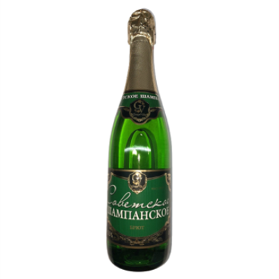 Soviet champagne brut 0.75l