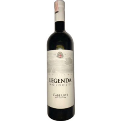 LEGENDA MOLDOVA Cabernet Red Semi Sweet Wine, 0.75L