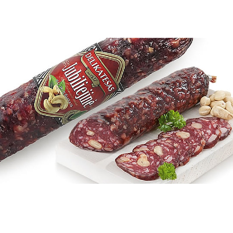 DELIKATESAS Cold Smoked Sausage JUBILIEJINE, 260g