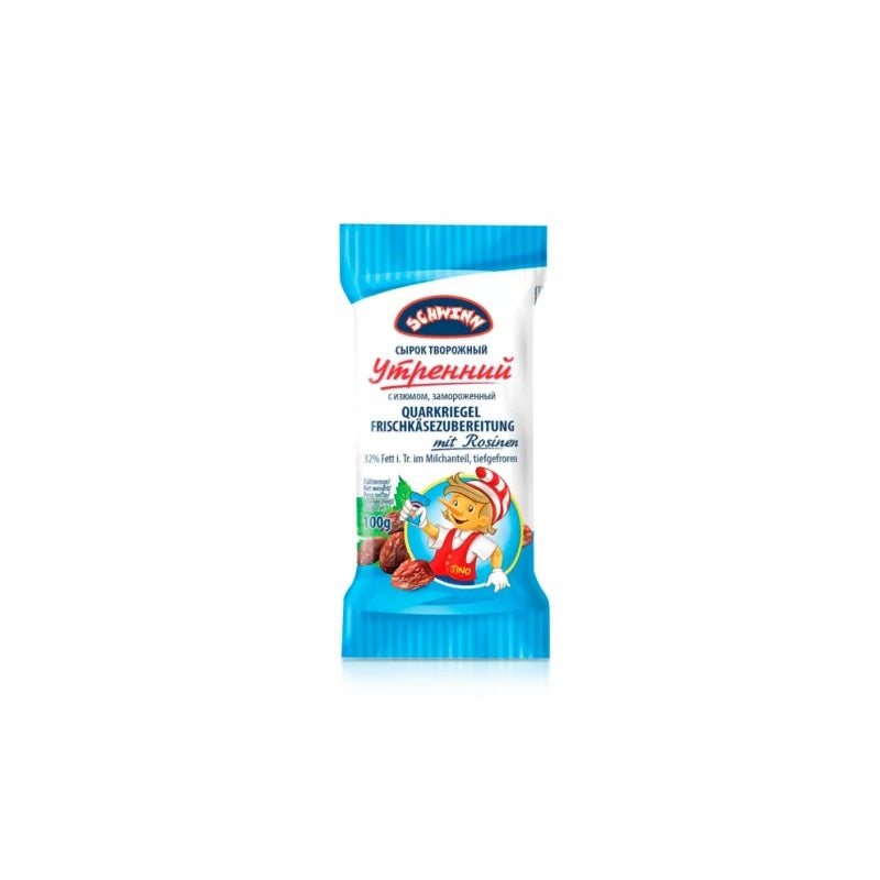 SCHWINN Cheesecake Curd Bar with Rasins, 100g