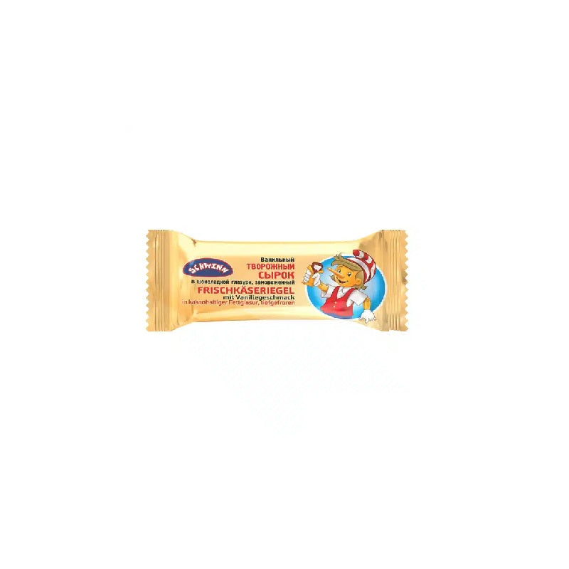 Schwinn Cottage Cheese Bar with Vanilla in Chocolate Glaze, 45g