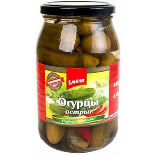 Cucumber "Grandma" hot 900ml