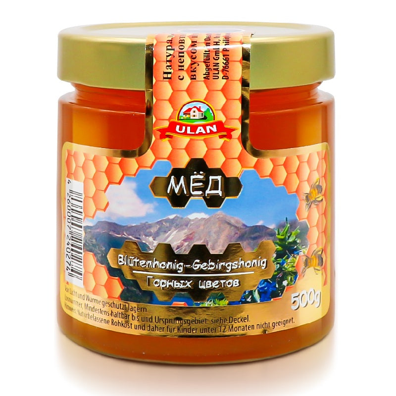 Ulan Mountain Flower Honey, 500g