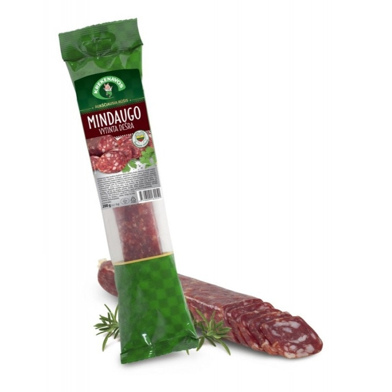 Dried Pork Sausage MINDAUGO, highest grade, 200g