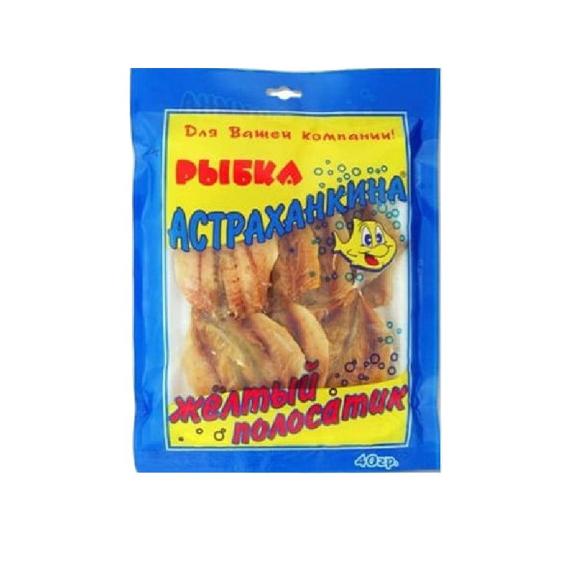 Dried yellow minke whale "Astrakhankina Rybka" 40g