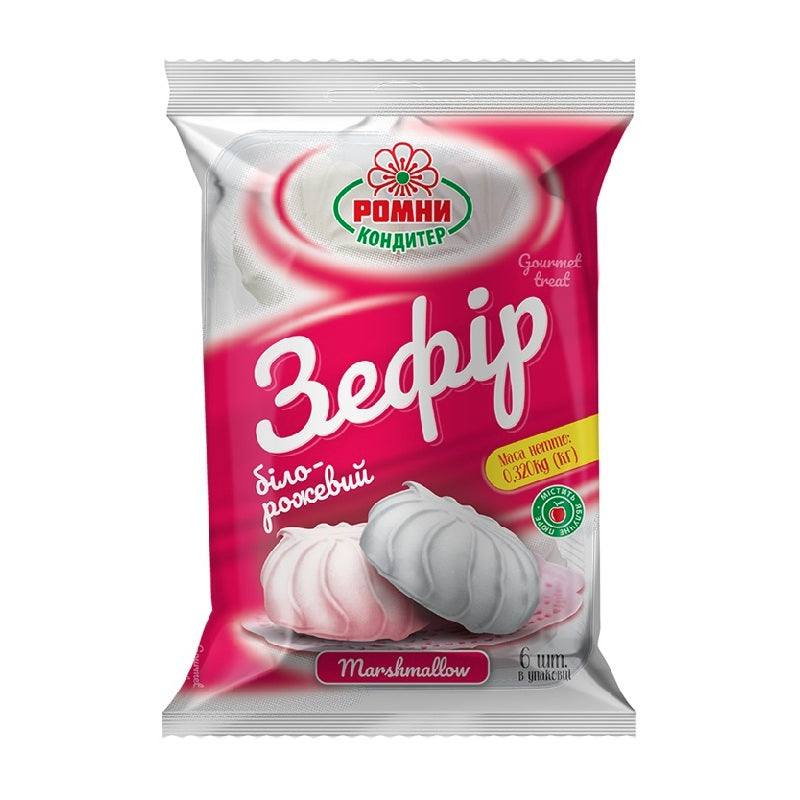 Romny White and Pink Marshmallow, 320g