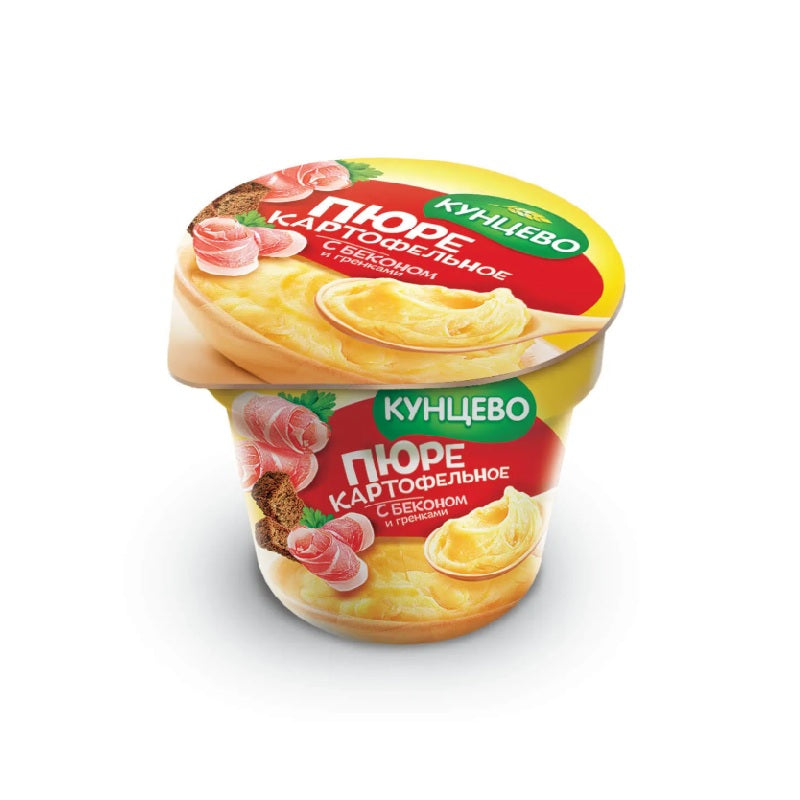 Kuntsevo Mashed Potatoes with Bacon Flavor with Croutons, 40g