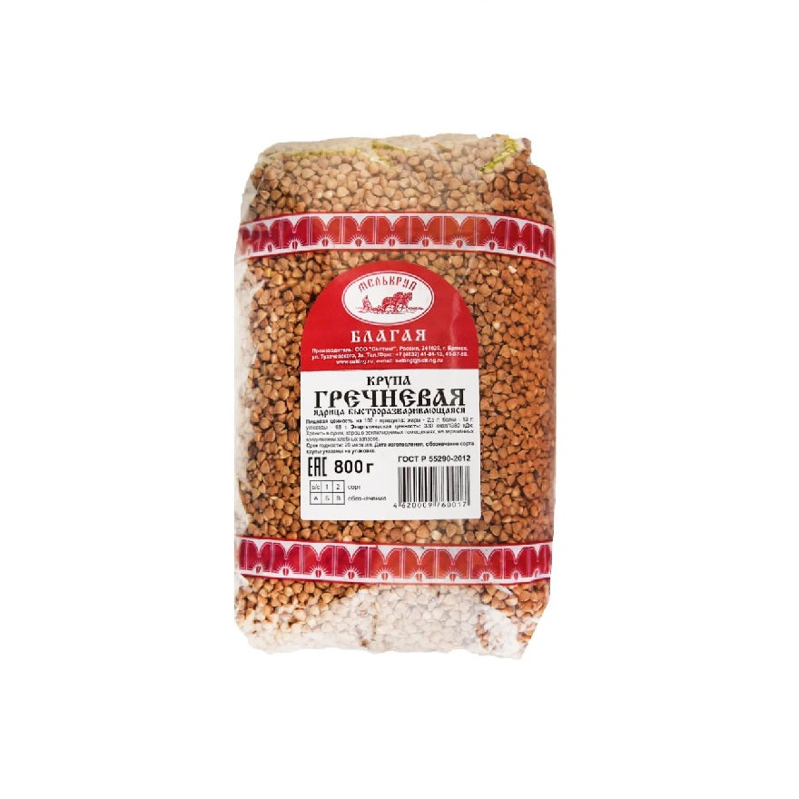 Buckwheat groats "MELKRUP" 800g