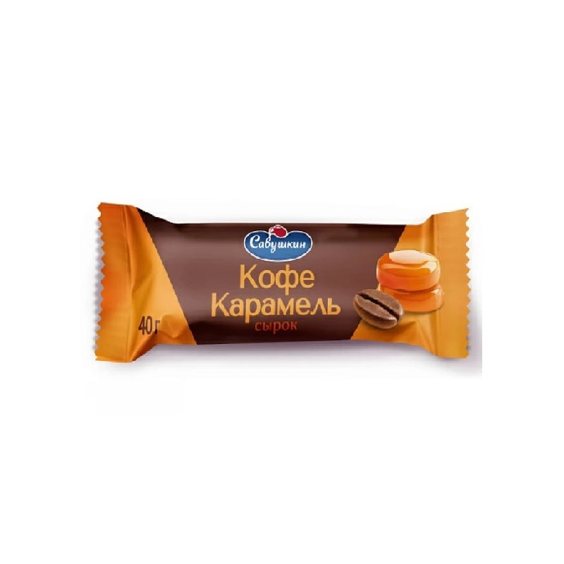 Cottage Cheese Bar Coffee-Caramel 20%, 40g